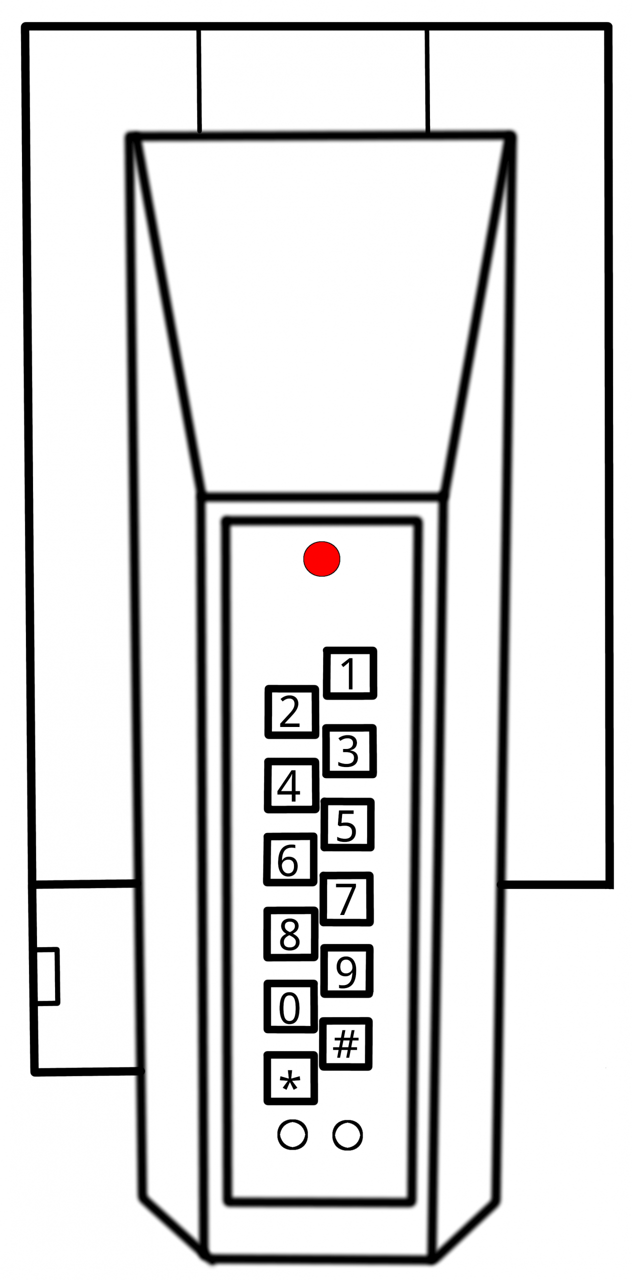 2DKSProstrap Loxal Face Fix Key Safe illustration/icon